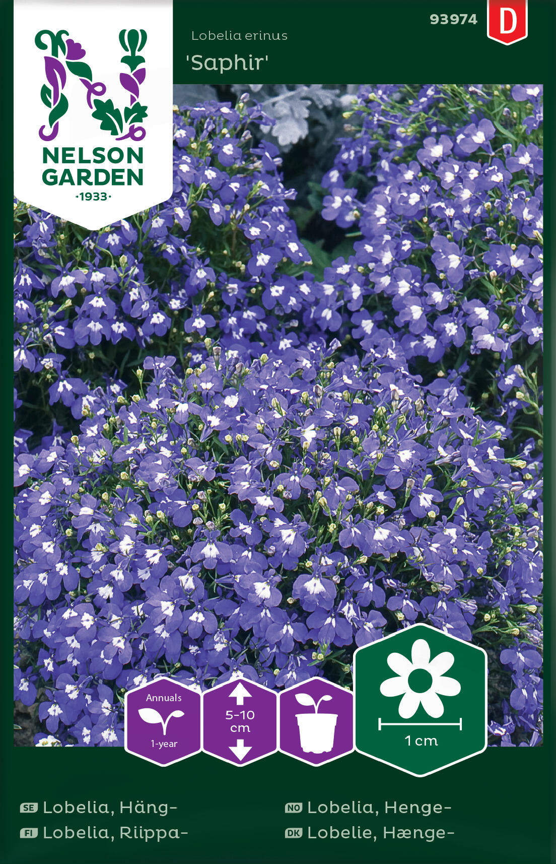 Hengelobelia 'Saphir'